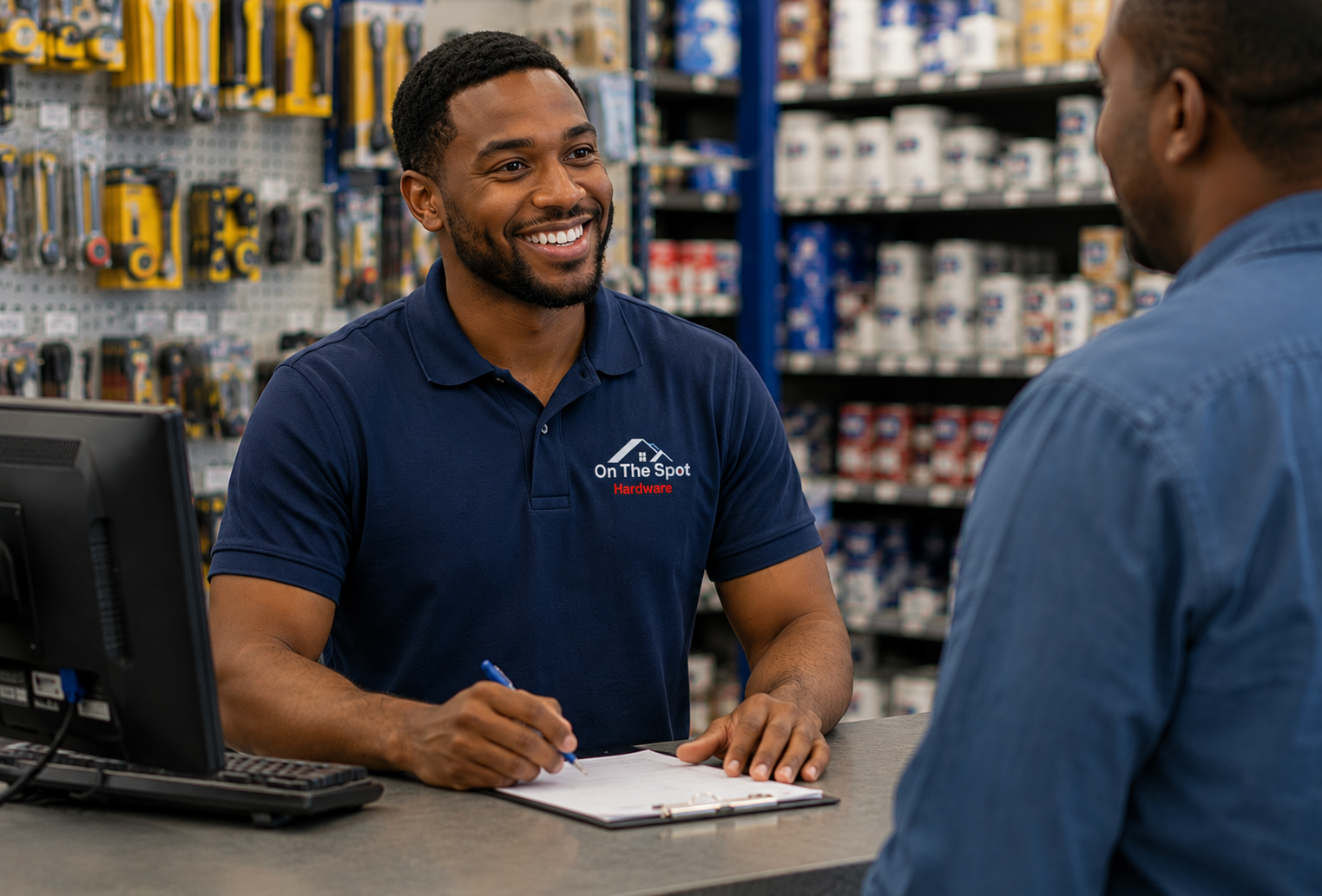 On The Spot Hardware staff